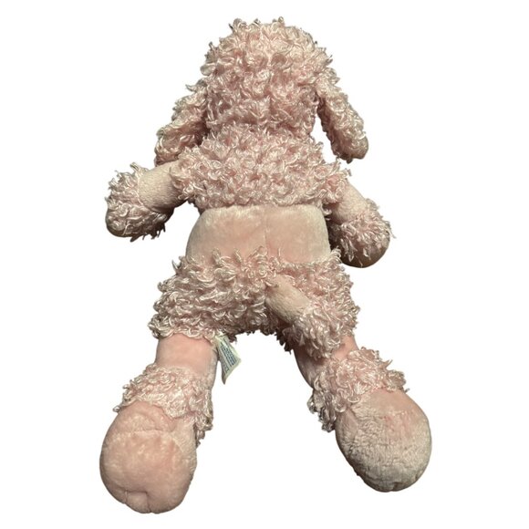 Build-A-Bear Pink Poodle Stuffed Animal Plush Toy 19" Curly Fur Soft & Cuddly - Picture 3 of 6